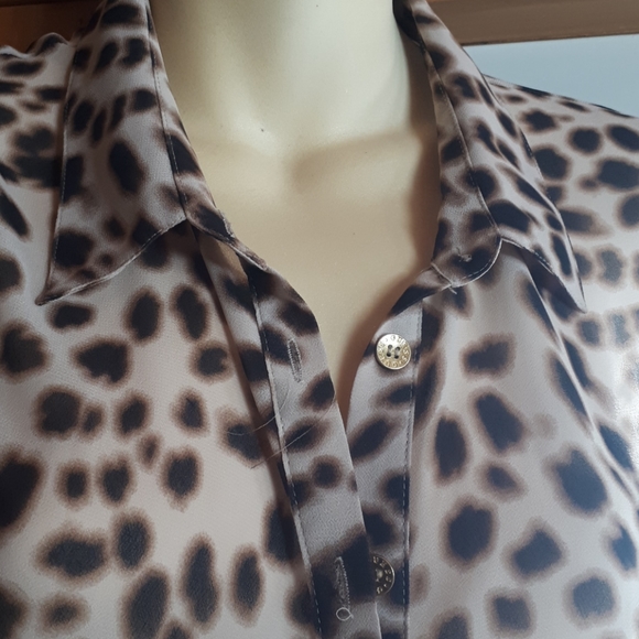 Chiffon Sleevless Blouse - Picture 2 of 3